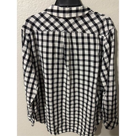 ❤️Ava & Viv Gingham Patterned Blouse - Picture 4 of 5